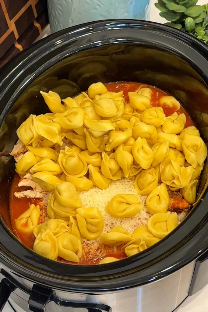 Crock Pot Chicken Parmesan Tortellini 7 clipboard image 1787207392